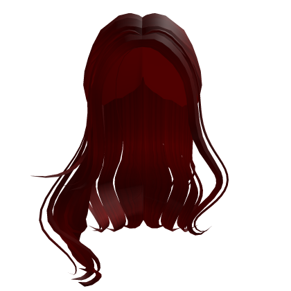 Red Stylish Girl Hair Roblox item