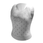 Luxury Designer Logo Knit Top | White
