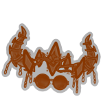 RoGamxr Face Sticker - Orange