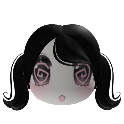 Moe black Cute hair