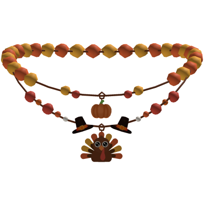 Thanksgiving Turkey Necklace