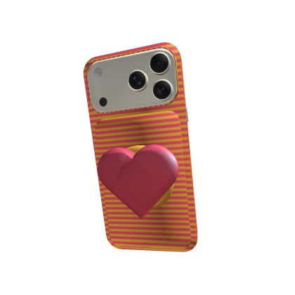 Sunset Striped Kini Phonecase