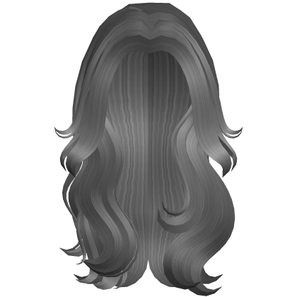 Long Flowy Wavy Hair (Gray)