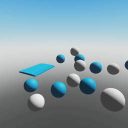 Blue and White Obby