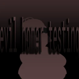 evil homer testing icon