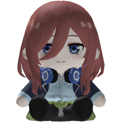 Miku Nakano Plush [Quintessential Quintuplets]