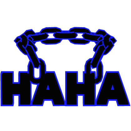 Cartoony Blue Haha Chain Roblox item