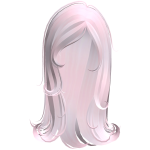 ♡ moe princess long wavy hair (pink)