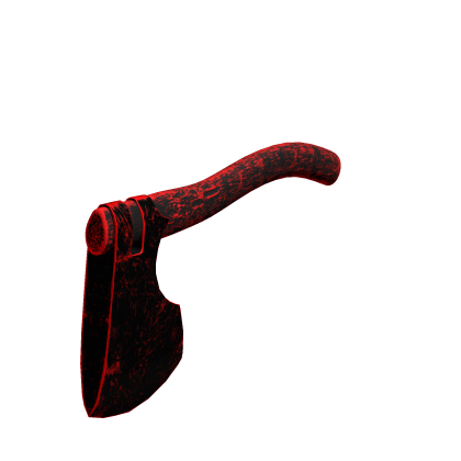 Red Hardstyle Lumberjack Axe Hand