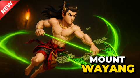 [⛏️FORGE + FREE AVA] Mount Wayang