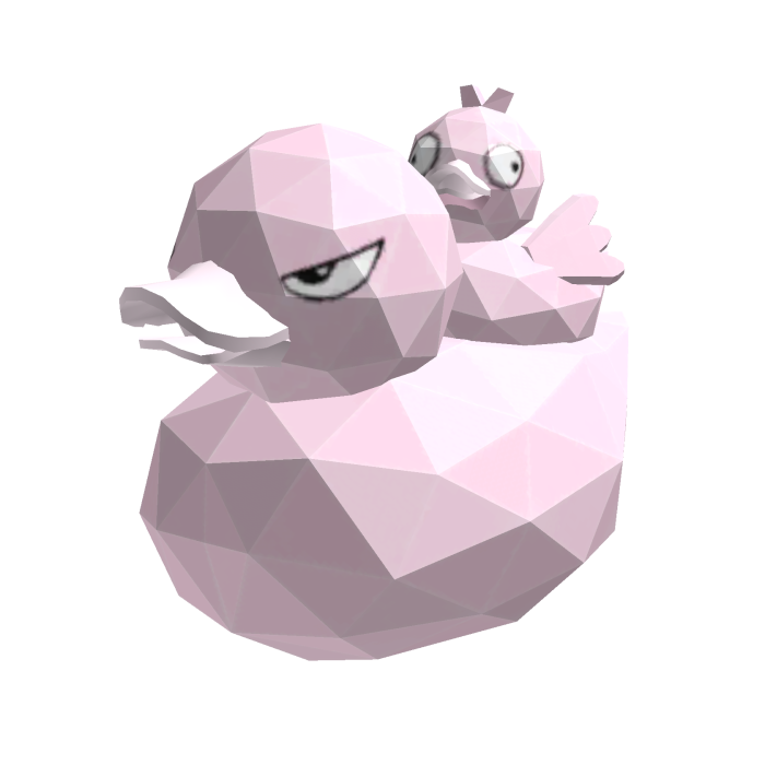 Classic Light Pink Duo Ducks Recolor (Addon)