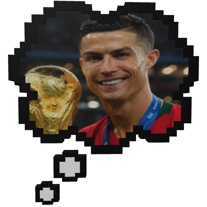 Cristiano Ronaldo CR7 | Thinking Bubble 