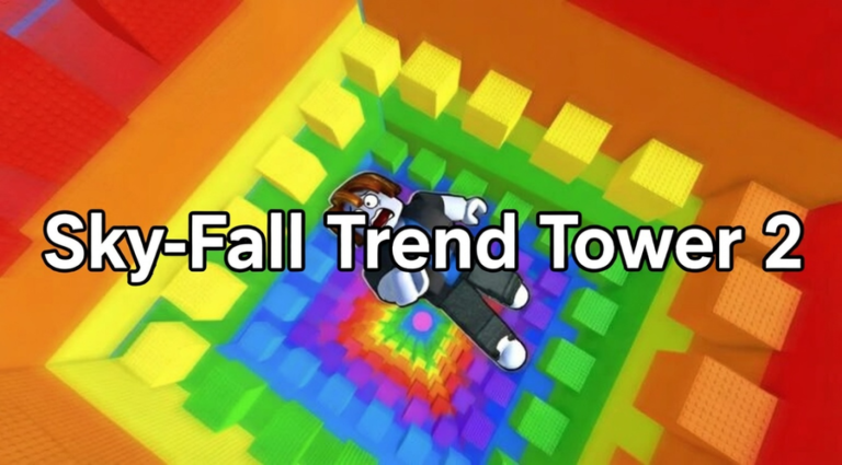 🌈Sky-Fall Trend Tower 2 screenshot 1
