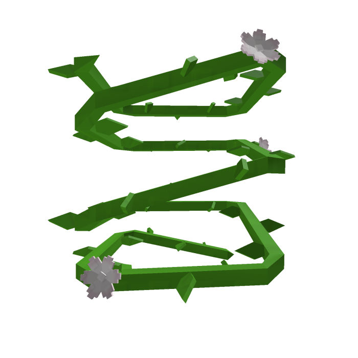 Green Vines Low Poly Grow A Garden Left Arm [1.0]