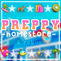 ☀️SUMMER!🌴🐬 Preppy Aesthetic Homestore Mall Out