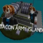 Bacon army island