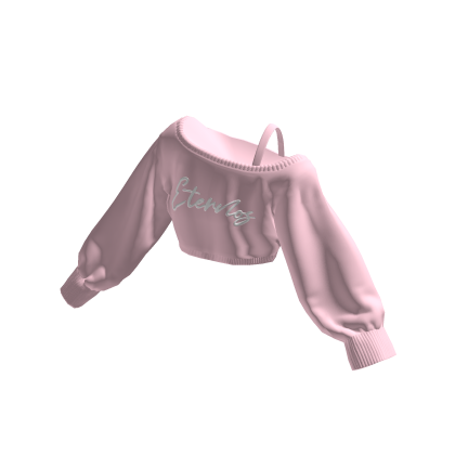 Eternos Off Shoulder Oversized Sweater Cropped thumbnail