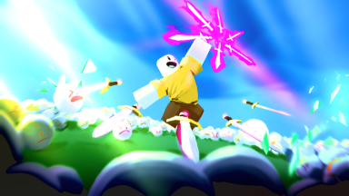 Thumbnail for Roblox game: BECOME OP