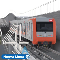 New Santiago Metro Line 4A - ROBLOX icon