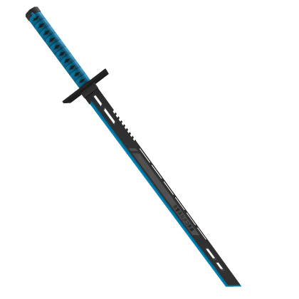 Cyberpunk Ninjatõ Blue (Back)