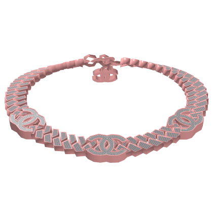 5 Star Rose Gold Designer Chain Set Roblox item