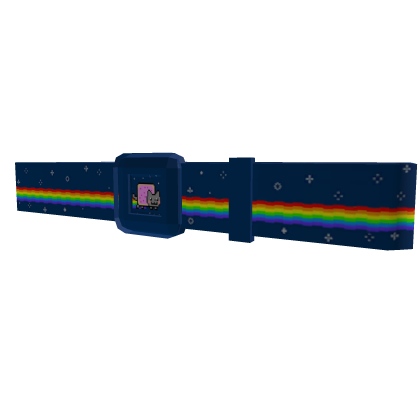 Nyan Cat Rainbow Galaxy Belt [R6]