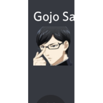 Gojo le style incarné