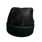 Lo-Fi Christmas Emo Green / Red / Black Beanie