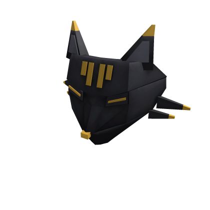 GM Series 5 - Kitsune Mask Black Gold Roblox item
