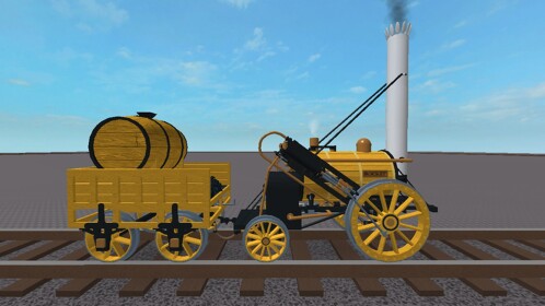 george stephensons rocket.  fixed