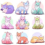 Rainbow wolf squad!