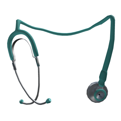 Green stethoscope Roblox item