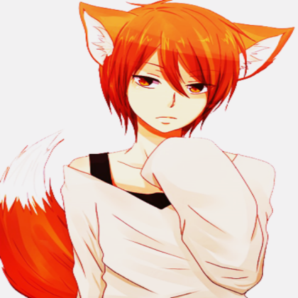 Anime fox boy Roblox decal