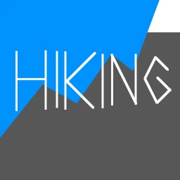 hiking icon