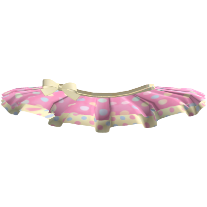 ♡ cute pink yellow skirt tutu tweencore kawaii moe Roblox item