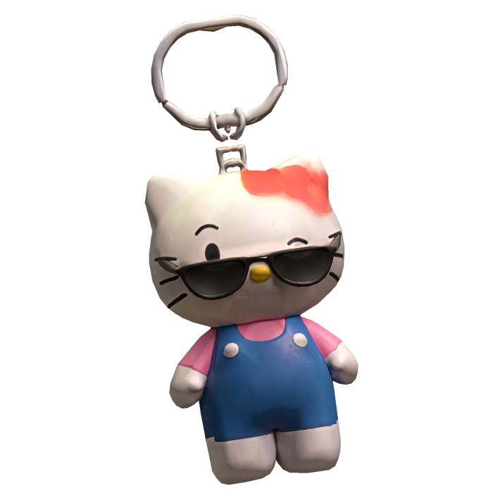 Ello Kitty Keychain