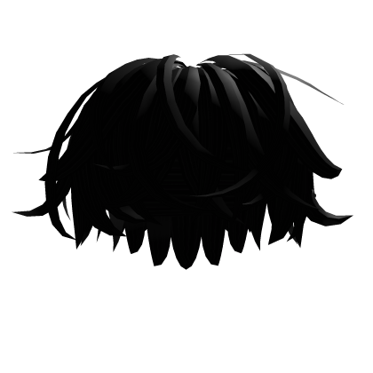 Black Messy Hair