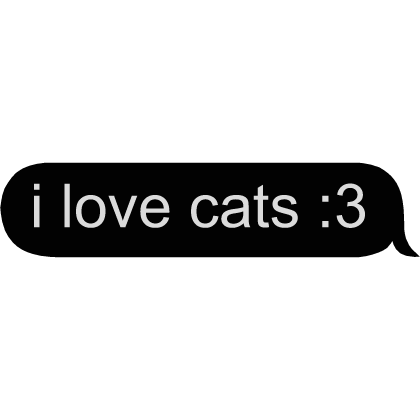 i love cats!