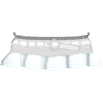 belted ruffle skirt mini