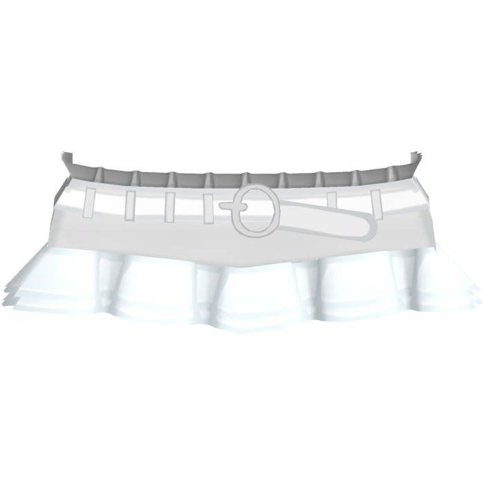 belted ruffle skirt mini