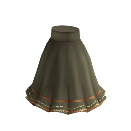 Cottagecore Peasant Skirt Olive Roblox Item Rolimon s