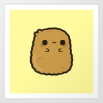 Ash’s fried chicken nuggets :3