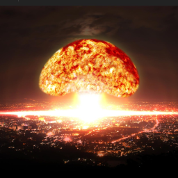 Escape the nuke!!!!