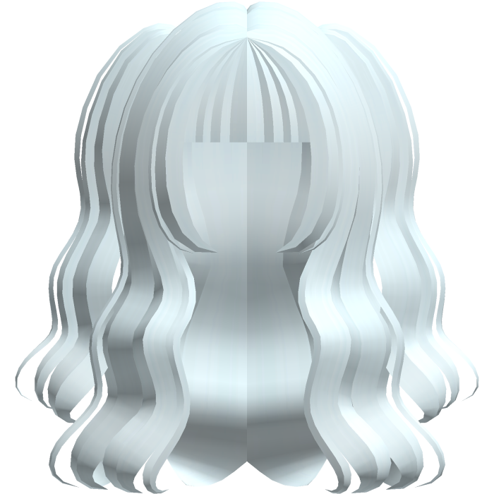 🐾 sweet long curly doll pigtail hair baby blue