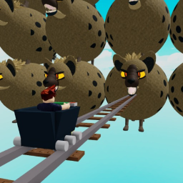 Cart Ride Into 17 Hyenas