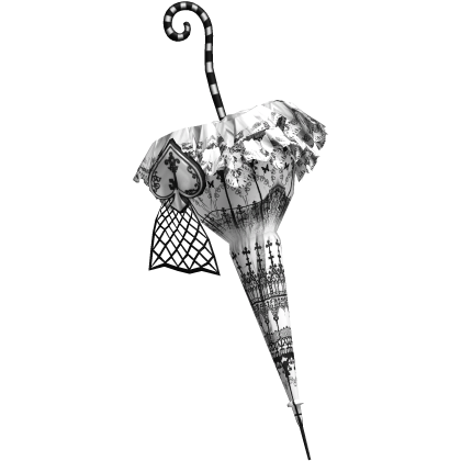 Egl 🗝 Wonder Lace Waist Parasol * white p2 Roblox item
