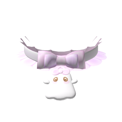. ‿ ♡ kitty ghost halloween cute choker ! Roblox item