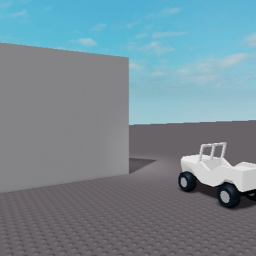 car and one ramp
