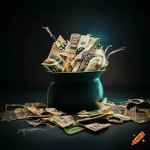 Pot of money