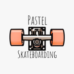 Pastel Skateboarding